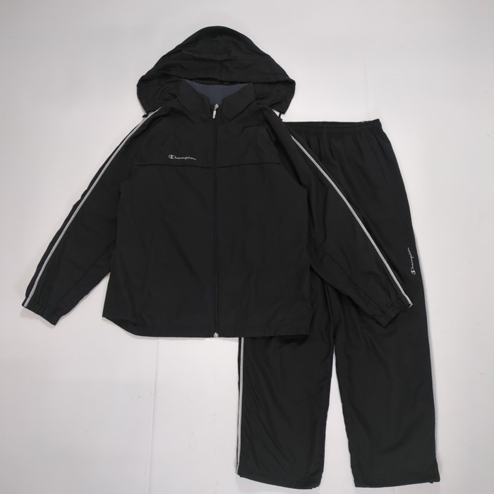 美品！安い‼︎ ウィンドブレーカー ブラック CHAMPION WHO ウィンドブレーカー ブラックM 【公式通販】