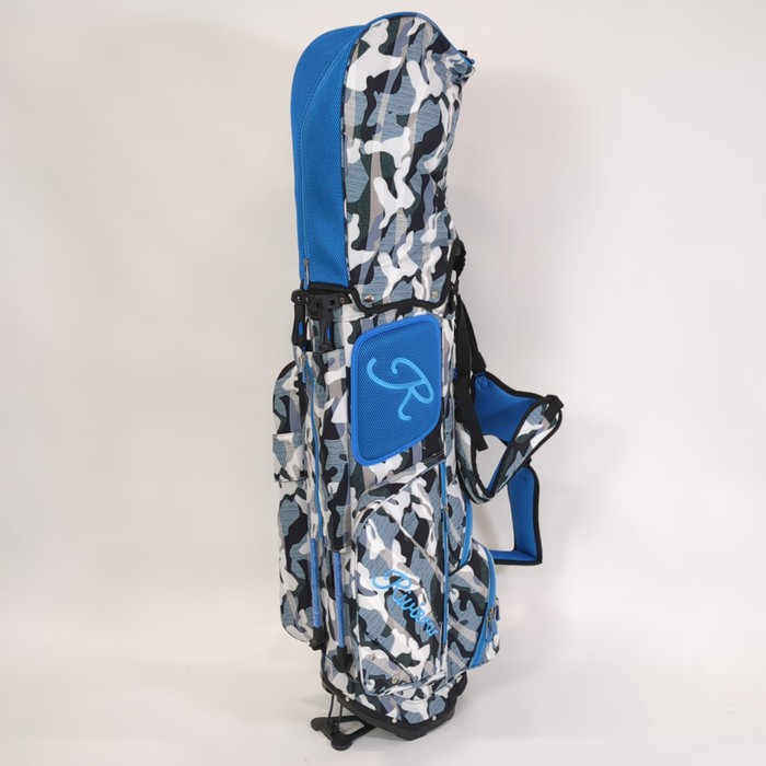 ‼️美品‼️ Riviera リビエラ キャディバッグ ブルー 超美品❗️ Riviera キャディバッグ メンズの通販 by you.｜ラクマ