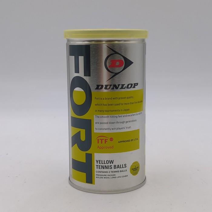 ダンロップ(DUNLOP),DUNLOP, 硬式テニスボール FORT 2P缶入