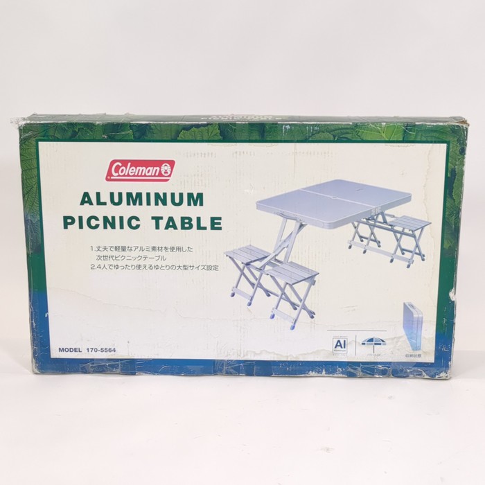 coleman （170-5564） アルミ ピクニックテーブル Coleman - コールマン アルミ ピクニックテーブル MODEL 170
