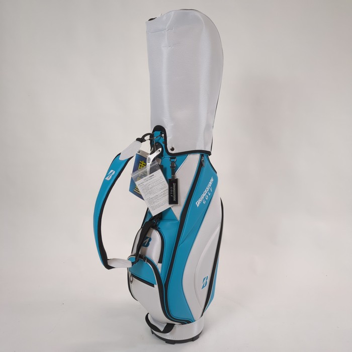 【限定値下げ中】BRIDGESTONEキャディバッグ水色CBG422ゴルフバッグ 楽天市場】キャディバッグ（ブランドブリヂストン・カラーブルー