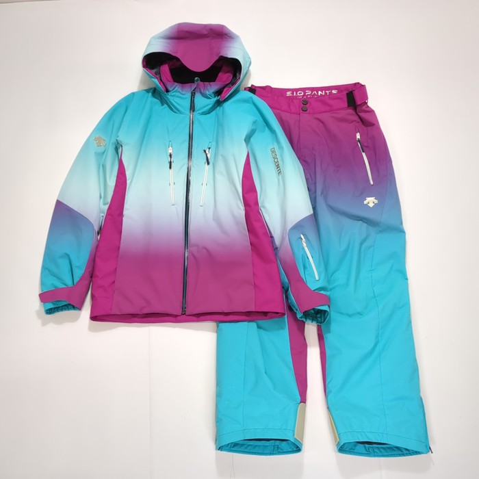 DESCENTE HEAT NAVI ピンク スキーウェア 上下セット DESCENTE