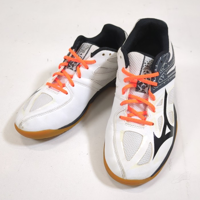 Mizuno バレーボールシューズ ネイビー/オレンジ MIZUNO ミズノ WAVE