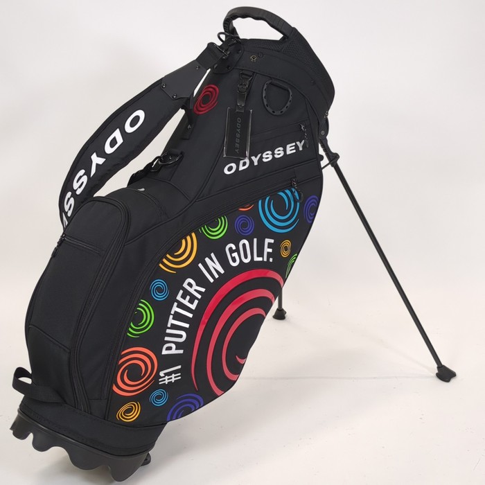 Riviera キャディバッグ Riviera キャディバッグ 黒と青 リビエラ