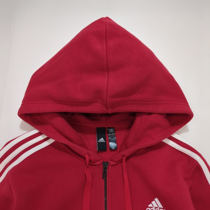 adidas フルジップパーカー 赤白 フルミネンセFC サイズM アディダス(adidas),adidas, フルジップパーカー, | HIMARAYA NEXT