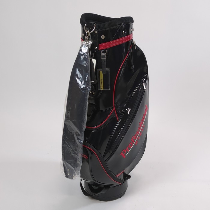 kasco キャディーバック 未使用 9型 キャスコ フード付 エナメル