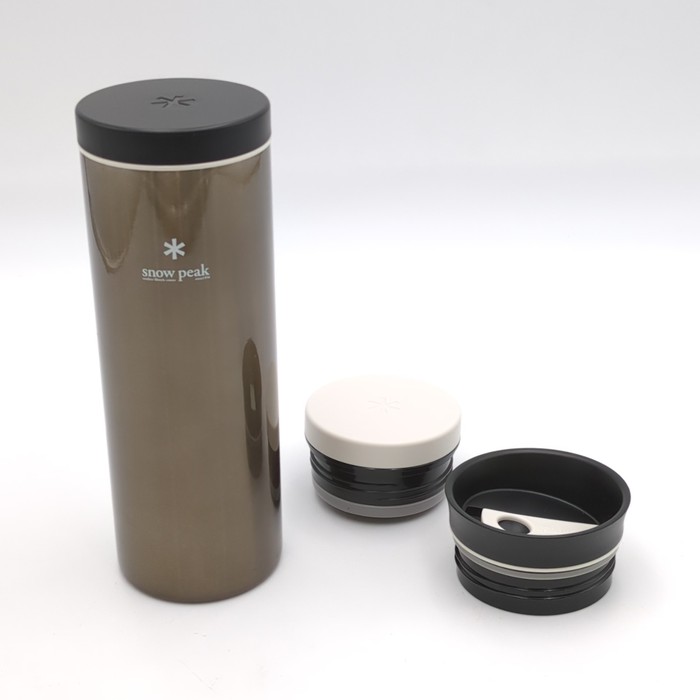 snow peak（スノーピーク） システムボトル350 ダークシルバー「TW