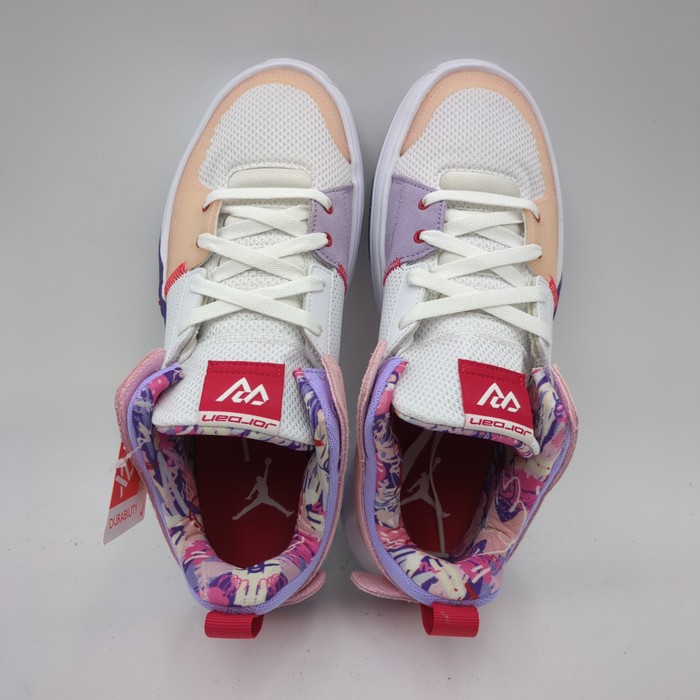 Jordan バスケットボールシューズ 女性用 Jordan バスケットボールシューズ 女性用 ピンク/ホワイト/パープル