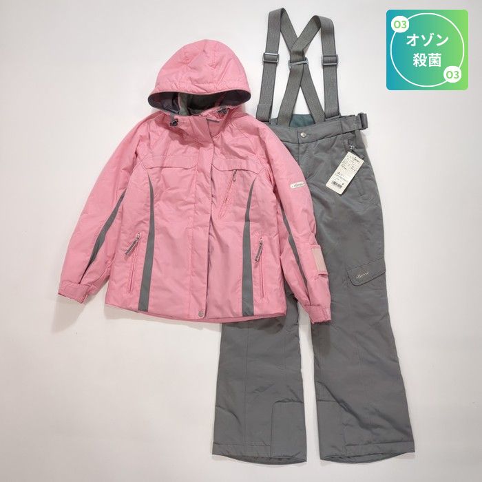 Burtnon バートン 女性用(S) スノーボードウエア上下セット 紺系ピンク