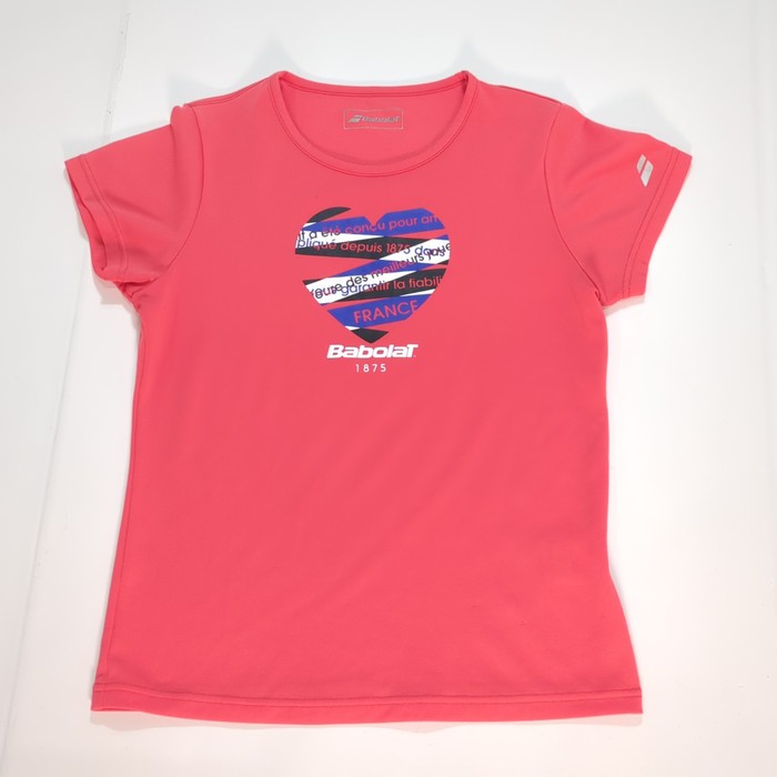 新品 バボラ レディース ピンク Tシャツ Lサイズ テニス 新品 バボラ