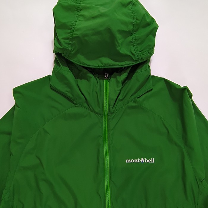 モンベル mont-bell ウインドブラストパーカ グリーン XL アウトドア ウインドブラスト パーカ Women's｜モンベル
