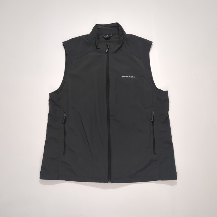 mont-bell(モンベル) ベスト サイズL セール レディース - 黒 ジップ