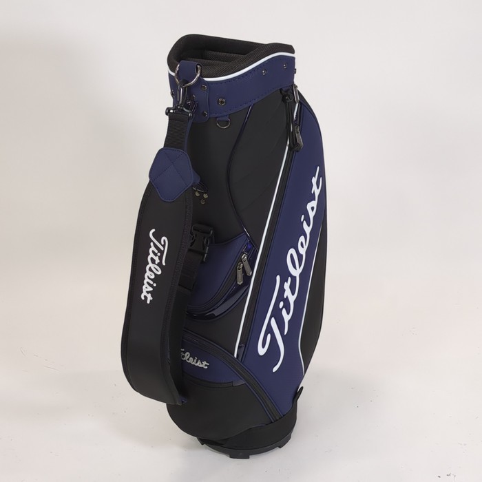 adidas ゴルフキャディバッグ 黒/青サイズ9.5 adidas ゴルフキャディバッグ 黒/青サイズ9.5 キャディバッグ