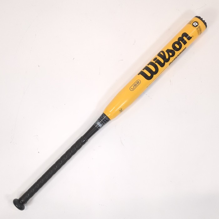 激レア　ウィルソン EVO ソフトボール3号　イエロー　ディマリニ　86cm ウィルソン evo ソフトボール3号バット 激レア ウィルソン EVO ソフト