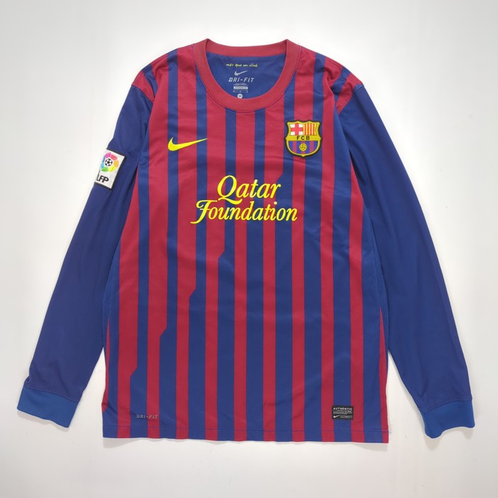NIKE 11/12 バルセロナ ホーム 長袖 ユニフォーム ナイキ(NIKE),NIKE, FCバルセロナ 11/12 ユニフォーム ホーム 長袖