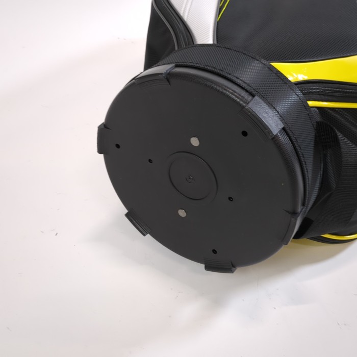 ブリヂストンゴルフ　キャディバッグCBG21Y ブラック×イエロー【中古】 Yahoo!オークション -「cbg21y」(キャディバッグ) (用具)の落札
